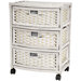23" Chest of Drawers in White