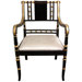 Regency Fabric Arm Chair