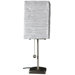 17 Inch Yoko Lamp in Silver Shade