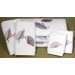 7 Piece Eastern Accents Bath Set in White