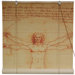 Vitruvian Man Bamboo Blinds