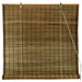 Burnt Bamboo Roll Up Blinds in Tortoise