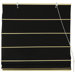 Cotton Roman Shades Blinds in Black