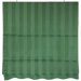 24" Striped Roman Retractable Blinds in Soft Green
