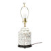 22" x 14" Porcelain Scallops Tea Jar Lamp
