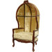 Queen Victoria Velvet Balloon Chair