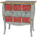 Distressed Nine Drawer Medicine Cabinet