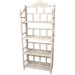 Distressed Slatted Shelving Unit