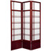 Kumo Classic Shoji Room Divider in Rosewood