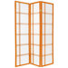 Double Cross Shoji Screen in Orange