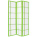 Double Cross Shoji Screen in Lime