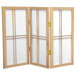 2 Feet Tall Desktop Double Cross Shoji Screen in Natural