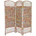 48" Recycled Magazine 3 Panel Room Divider