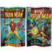 Tall Double Sided The Invincible Iron Man Canvas Room Divider