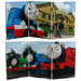 Tall Double Sided Thomas Sodor Steamworks Canvas Room Divider