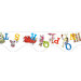 Dr Seuss Abcs Deco Trim