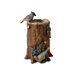 Tree Trunk Statuary / Bird Feeder