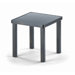 18'' Square Aluminum Slat End Table