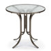 42'' Round Glass Top Bar Height Table