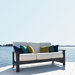 Leeward Cushion Three-Seat Sofa