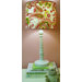 Paisley Splash in Pink Table Lamp