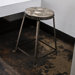 Metal Tufted Stool