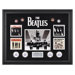The Beatles "On The Ed Sullivan Show" Framed Presentation - 21.5" X 27"