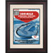 NASCAR Framed 10.5" x 14" Daytona 500 Program Print
