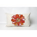 Daisy Rectangle Indoor/Outdoor Pillow in Orange