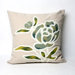 Gabbana Square Indoor/Outdoor Pillow in Seascape