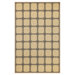 Tropez Coastal Squares Blue Indoor / Outdoor Rug