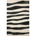 Spello Wavey Stripe Black Outdoor Rug
