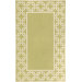 Spello Chain Border Sage Outdoor Rug