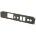 Modular connector frame, holds 5 panels