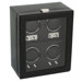 Heritage Module 2.1 Four Piece Watch Winder with Cover in Black