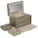 Queen's Court Large Jewelry Case in Bronze