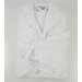 Bamboo Velour Bath Robe in White