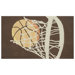 Hoops Brown Kids Rug