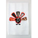 Egyptian Cotton Huck Holiday Towel Applique Turkey