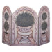 Topiary 3 Panel MDF Fireplace Screen