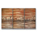 The Waterfront Triptych Wall Art