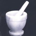White Marble Mortar and Pestle
