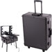 Smooth Pattern Professional Rolling Studio Makeup Train Case