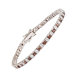 0.12" Princess Cut Tennis Bracelet
