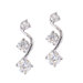 Journey Cubic Zirconia Diamond Earrings