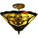 Majestic Ceiling 2 Light Semi Flush Mount