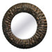 The Hobbit Round Framed Mirror in Molten Dark Penny