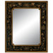 Heartfelt Looks Wall Mirror in Brushed Coffee