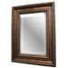 Rustic Beauty Wall Mirror in Antique Cherry Gold