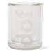 Viva Glassware Classic Double Wall Old Fashioned Glass (Set of 2)